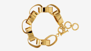 Bracelet Fabienne link brass