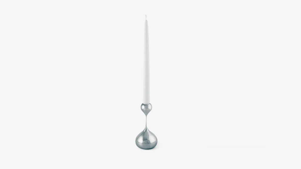 Ljusstake Tender Small Nickel