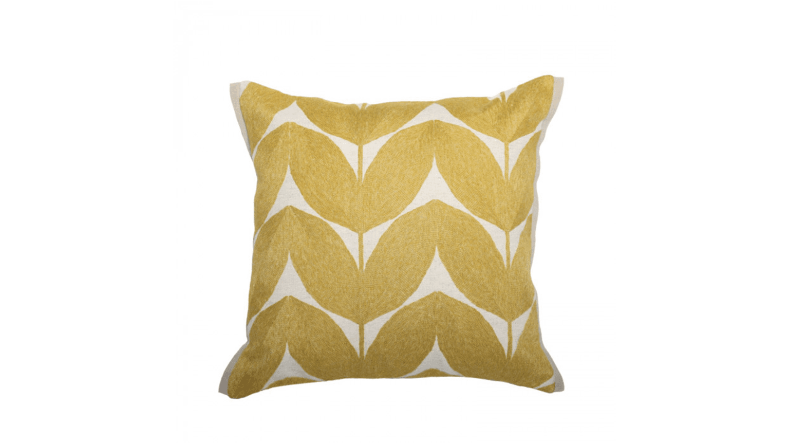 Kuddfodral Herbes Folles Moutarde 45 x 45 cm