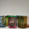 Glas Cellofan Oliv - Bild 2