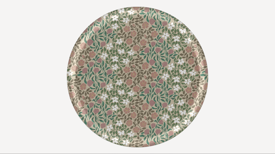 Bricka 49 Flower Bellis Pink