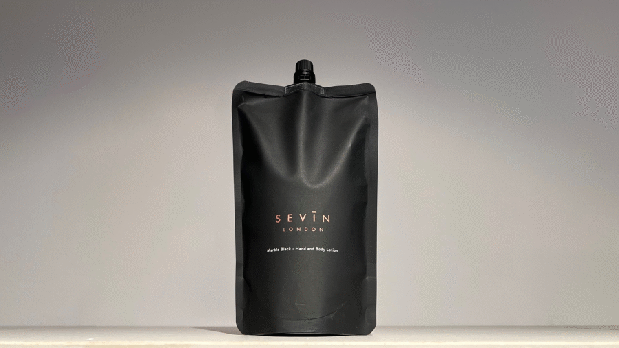 Lotion Refil Marble Black  500 ml