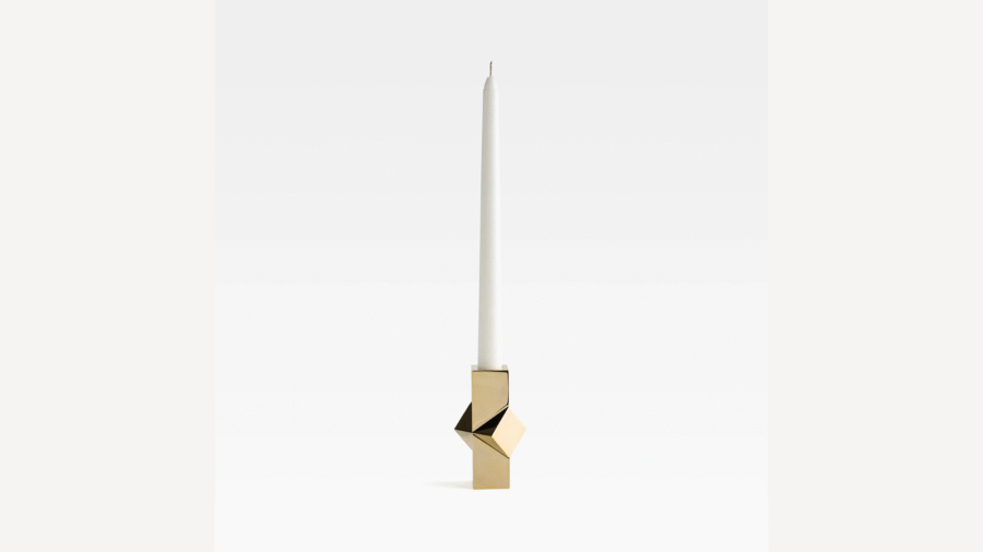 Ljusstake NO 1 Mässing