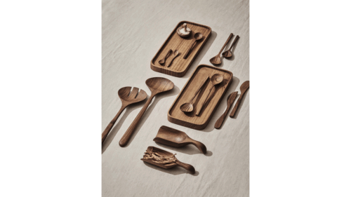 Skedset 2-pack, teakrot - Bild 3