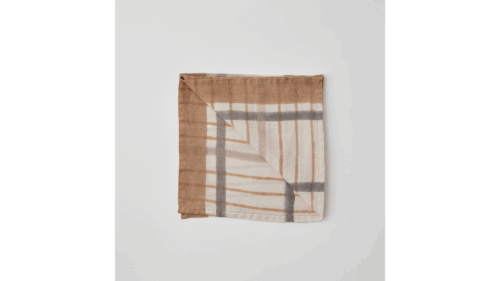 Servett Ella Hazelnut Checkered