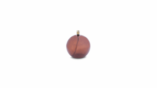 Oil lamp Round Cognac - Bild 2