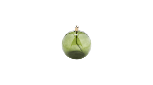 Oil lamp Round Green