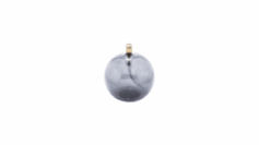 Oil lamp Round Grey