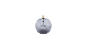Oil lamp Round Grey