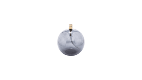 Oil lamp Round Grey