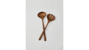Salladsbestickset 2-pack, teakrot