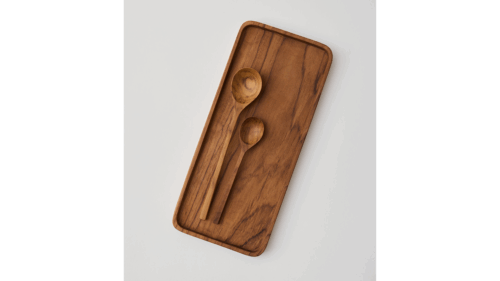 Skedset 2-pack, teakrot - Bild 2