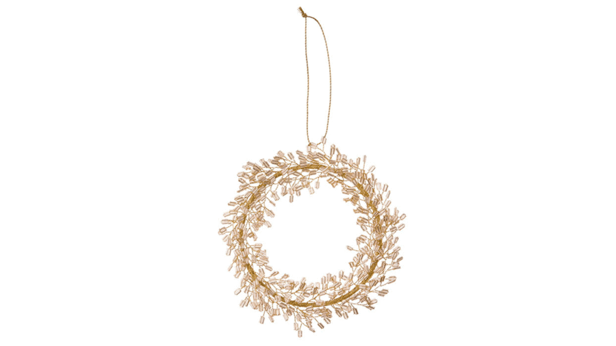 Krans Mio Champagne 13 cm