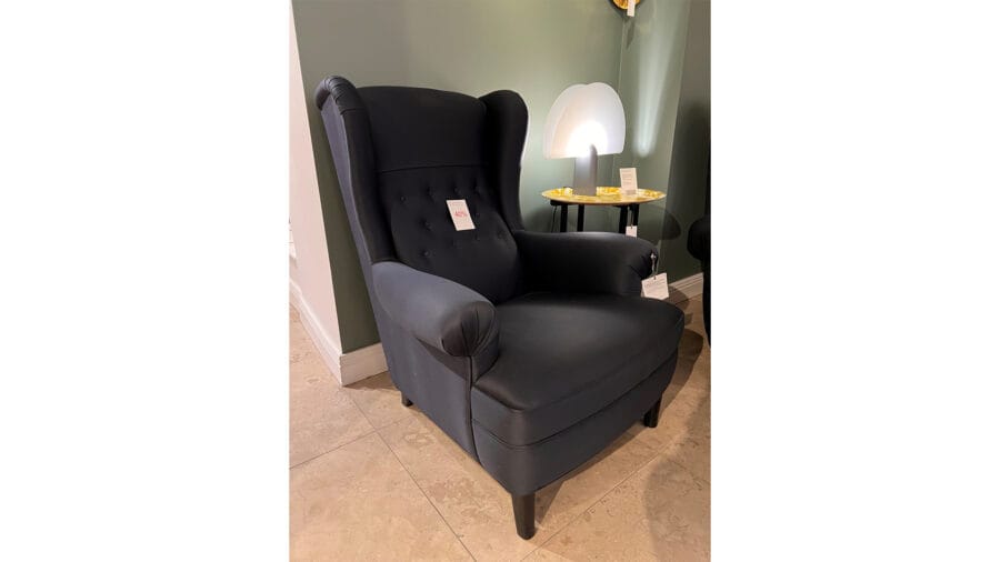 Fåtölj Häggbom, fast sits Utställningsexemplar