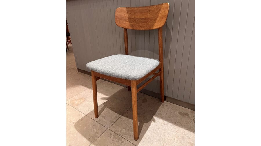 Prima Vista Stol ek, olja tygsits utställningsex