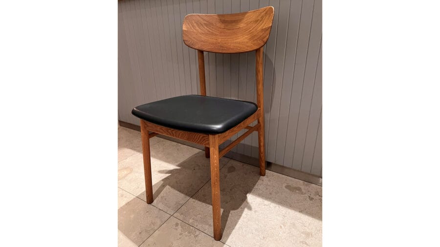 Prima Vista Stol ek, olja skinnsits utställningsex