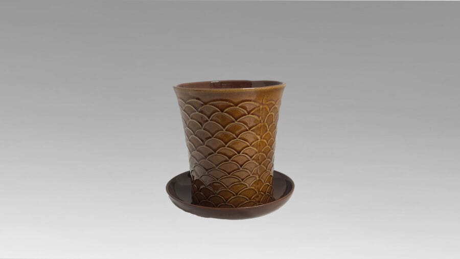 Kruka Signe Båge Liten, Ockra