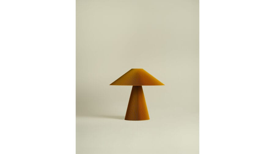 Bordslampa Baby Jane Enfärgad - Mustard
