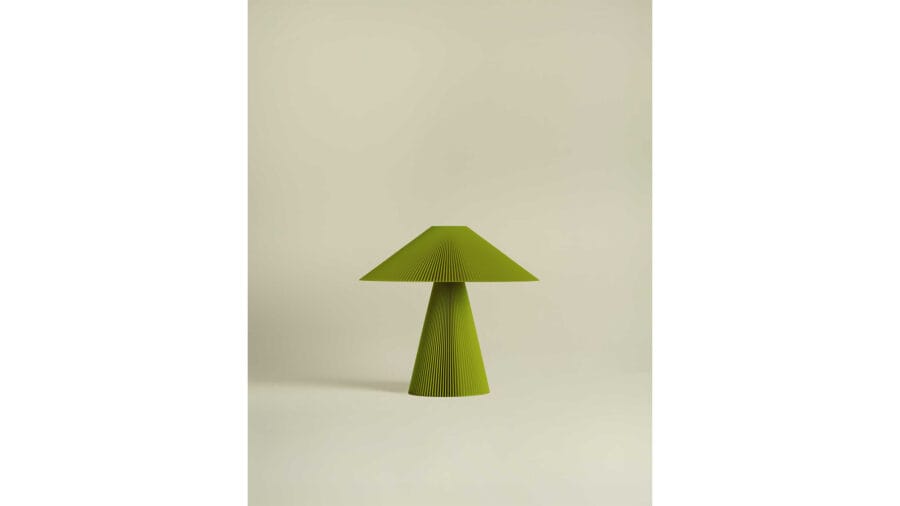Bordslampa Baby Jane Enfärgad - Olive