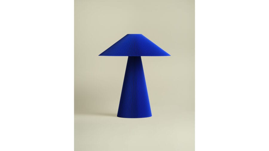 Bordslampa Lady Jane Enfärgad - Kleinblå