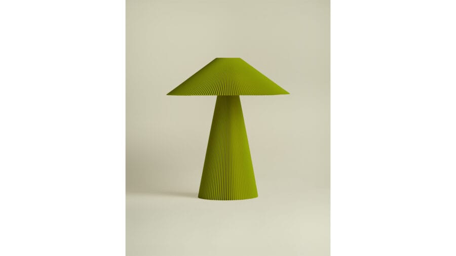 Bordslampa Lady Jane Enfärgad - Olive